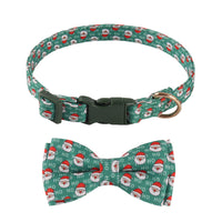 HKM-6726205 Sunflower Pattern Holiday Dog Collar with Hair Accessory