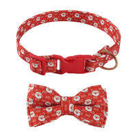 HKM-6726205 Sunflower Pattern Holiday Dog Collar with Hair Accessory