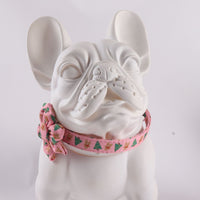 HKM-6726205 Sunflower Pattern Holiday Dog Collar with Hair Accessory