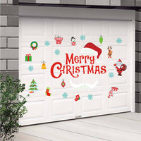 HKM-672723 Christmas Decorative Wall Stickers - PVC Removable Designs for Smooth Surfaces
