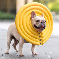 HKM-6727869 Dog Anti-Licking and Biting Protection Ring - Summer Monochrome Design in Various Sizes and Colors