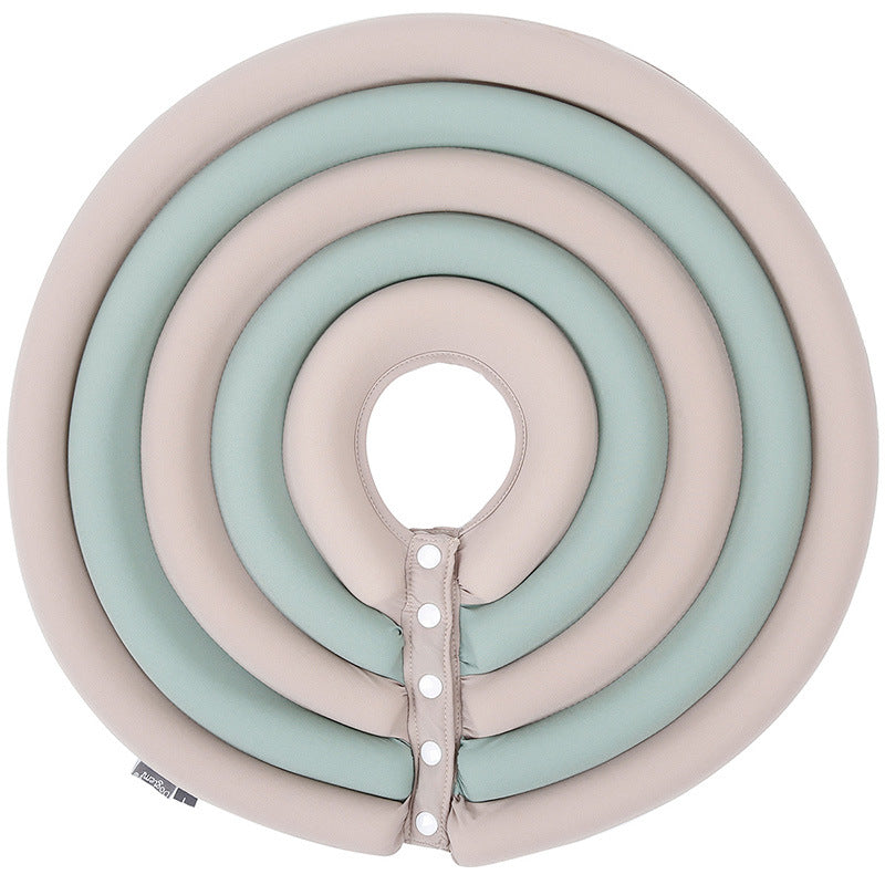 HKM-6727869 Dog Anti-Licking and Biting Protection Ring - Summer Monochrome Design in Various Sizes and Colors