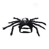 HKM-672851 Bat Wings Costume for Cats and Small Dogs - Black Felt Accessory with Adjustable Velcro Straps