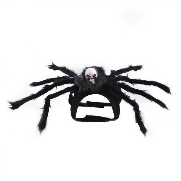HKM-672851 Bat Wings Costume for Cats and Small Dogs - Black Felt Accessory with Adjustable Velcro Straps