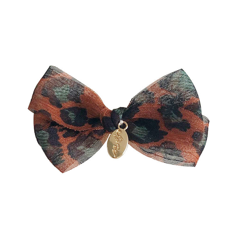 HKM-672851 Mini Bow Hair Clip - Original Design Small Hairpin for Side Hairstyles