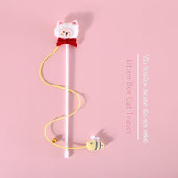 HKM-6729021 Interactive Plush Cat Teaser Toy with Bell and Sound - Various Fun Designs