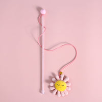 HKM-6729021 Interactive Plush Cat Teaser Toy with Bell and Sound - Various Fun Designs
