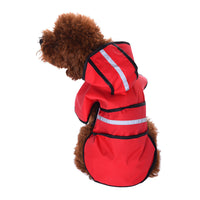 HKM-6732349 Water-Resistant Dog Raincoat Poncho in Various Sizes for All Breeds