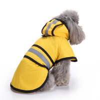 HKM-6732349 Water-Resistant Dog Raincoat Poncho in Various Sizes for All Breeds