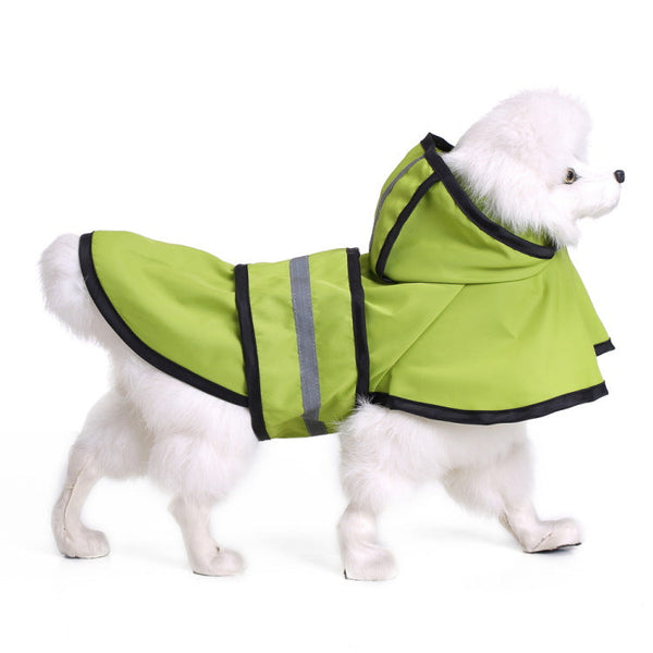 HKM-6732349 Water-Resistant Dog Raincoat Poncho in Various Sizes for All Breeds