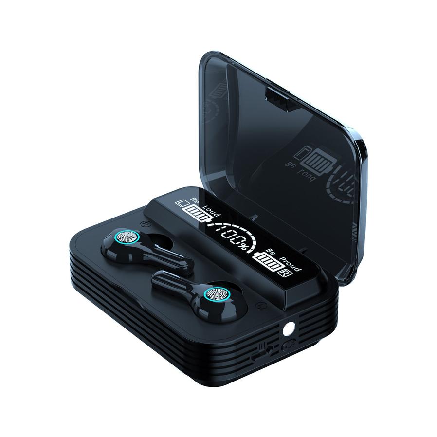 HKM-673299 Wireless Bluetooth Sports Headset with Noise Reduction, Touch Control, and 220 Hours of Battery Life