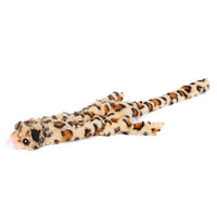 HKM-6733629 Plush Animal Pet Toy with Squeaker - Corduroy Black Squirrel, Raccoon, Rabbit, Wolf, Tiger, Leopard, Lion