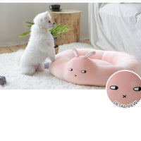 HKM-6734013 Super Elastic Cartoon Cat and Dog Kennel in Pink and Gray, 61x58x13cm
