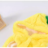HKM-6734525 Funny Banana Costume for Dogs - Cute Autumn and Winter Pet Apparel
