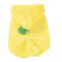 HKM-6734525 Funny Banana Costume for Dogs - Cute Autumn and Winter Pet Apparel