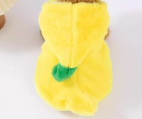 HKM-6734525 Funny Banana Costume for Dogs - Cute Autumn and Winter Pet Apparel