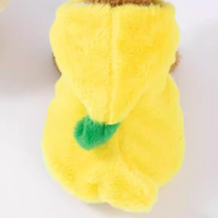 HKM-6734525 Funny Banana Costume for Dogs - Cute Autumn and Winter Pet Apparel