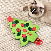 HKM-6734781 Interactive Dog Puzzle Slow Feeder Bowl - Pet Training Toy for Dogs and Cats