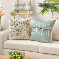 HKM-673491 Spring Easter Decorative Pillow Cover in Modern Simplicity - 45x45cm Polyester