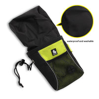 HKM-6736189 Large-Capacity Dog Training Belt Bag in Orange or Green - Comfortable, Sturdy, Breathable Material with Oxford Cloth and Net