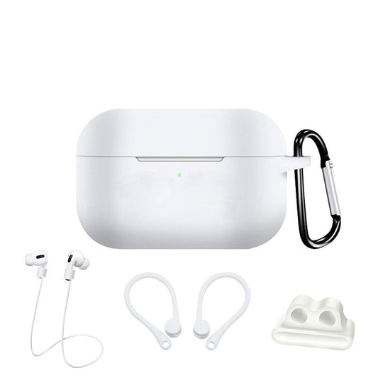 HKM-673619 Silicone AirPods Pro Case Set with Anti-Lost Features and Straps