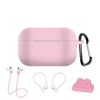 HKM-673619 Silicone AirPods Pro Case Set with Anti-Lost Features and Straps