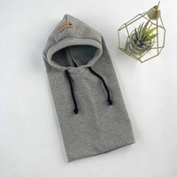 HKM-6736317 Doggy Casual Noise-Blocking Earflap Hat for Dogs - Available in Gray, Green, and Black, Sizes S, M, L