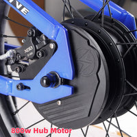 HKM-673683 20-inch Electric Balance Bike for Kids - 800W Hub Motor, 3-Speed, Foldable, Lightweight, Hydraulic Disc Brakes
