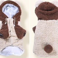 HKM-6738109 Winter Pet Suit for Labrador Dogs - Four-Legged Design for Comfort and Warmth