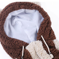 HKM-6738109 Winter Pet Suit for Labrador Dogs - Four-Legged Design for Comfort and Warmth