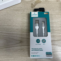 HKM-673811 1M Lightning Cable, 2.4A Fast Charging USB 3.0, Compatible with Apple Devices