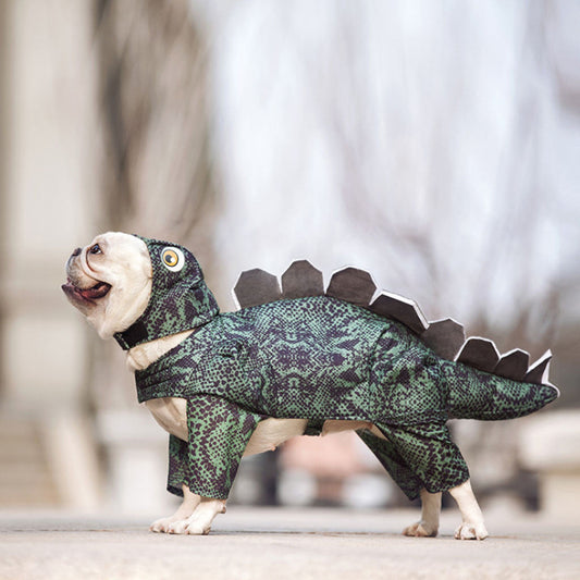 HKM-673939 Bunny Costume for Female Pet Dinosaurs - Soft and Adorable Four-Legged Outfit