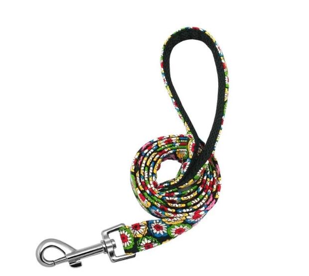 HKM-6739517 Durable Nylon Dog Leash for Personalized Dog Collars