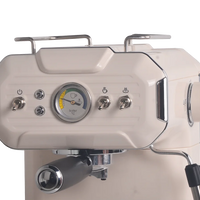 HKM-674003 Portable Italian Espresso Coffee Machine with Antique Plastic Housing