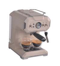 HKM-674003 Portable Italian Espresso Coffee Machine with Antique Plastic Housing