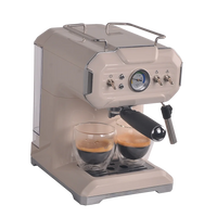 HKM-674003 Portable Italian Espresso Coffee Machine with Antique Plastic Housing