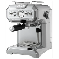 HKM-674003 Portable Italian Espresso Coffee Machine with Antique Plastic Housing
