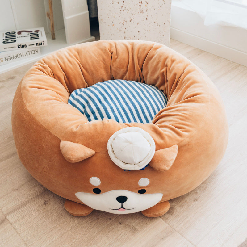 HKM-674067 Cozy Shiba Inu Doghouse with Multiple Fun Styles and Sizes