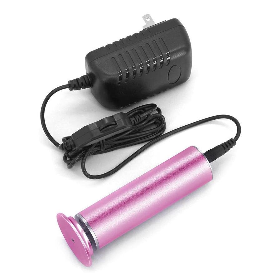HKM-674323 Exfoliating Electric Foot Grinder for Smooth, Beautiful Feet - Purple