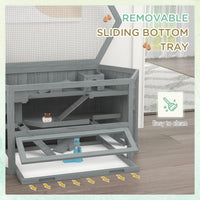 HKM-6743357 Large 3-Tier Hamster Cage with Multiple Hideouts and See-Saws for Small Animals