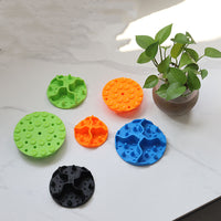 HKM-6743485 Silicone Dog Licking Pad with Suction Base - Anti-Choke Pet Feeding Accessory in Multiple Colors