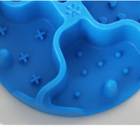 HKM-6743485 Silicone Dog Licking Pad with Suction Base - Anti-Choke Pet Feeding Accessory in Multiple Colors