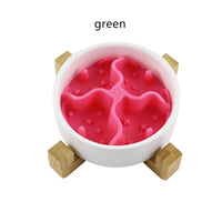 HKM-6743485 Silicone Dog Licking Pad with Suction Base - Anti-Choke Pet Feeding Accessory in Multiple Colors