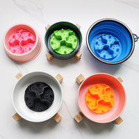 HKM-6743485 Silicone Dog Licking Pad with Suction Base - Anti-Choke Pet Feeding Accessory in Multiple Colors
