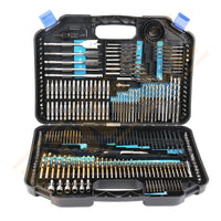 HKM-674451 Multifunctional Drill Bit Set with 246 Pieces for Wood, Metal, and Concrete Applications