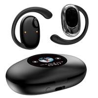 HKM-674579 YX39 Digital Smart Screen Noise Cancelling Wireless Headphones with LED Battery Indicator and ENC Technology