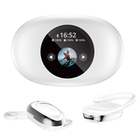 HKM-674579 YX39 Digital Smart Screen Noise Cancelling Wireless Headphones with LED Battery Indicator and ENC Technology