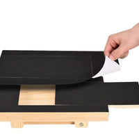 HKM-6746301 Adjustable Wooden Dog Scratcher with Pull-out Nail Scraper