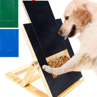 HKM-6746301 Adjustable Wooden Dog Scratcher with Pull-out Nail Scraper