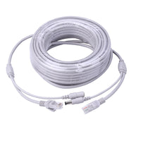 HKM-674643 Two-in-One CAT 5 Network Cable with Power Extension - 5M/10M/20M/30M Length Options